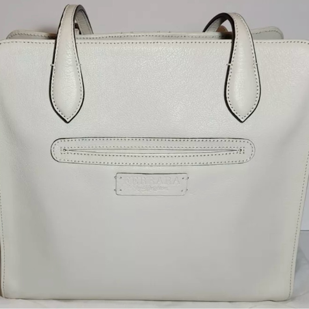 BRIGHTON FERRARA COLLECTION Stefana Large Tote White #H36352 - Picture 9 of 15